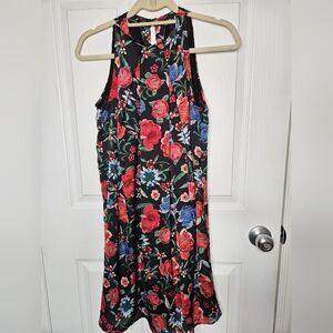 Mango - Can Fit Small To Medium -Floral Sleeveless dress size XS -